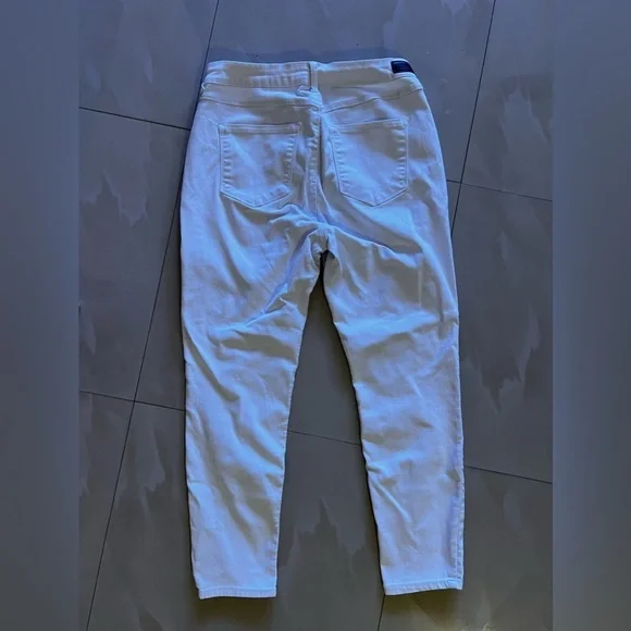 Sound/Style Los Angeles Jeans Womens Slim Straight Leg White Skinny White 12 - Picture 6 of 14